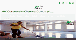 Desktop Screenshot of abc-chemical.com